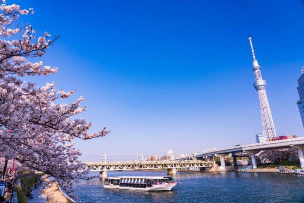 *301 Oshiage Sta 3Mins Walk! Wi-Fi Elevator Daire Tokyo Dış mekan fotoğraf