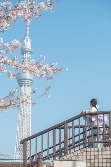 *301 Oshiage Sta 3Mins Walk! Wi-Fi Elevator Daire Tokyo Dış mekan fotoğraf